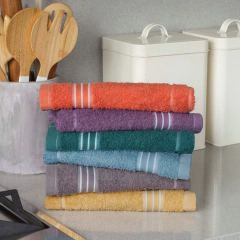 Pack X12 Unidades Repasador Toalla Cocina 100% Algodon - comprar online