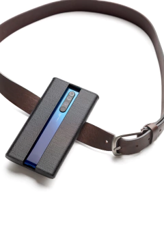 V16(176x87x16) Funda Estuche Vertical de Cinturón para Teléfono Móvil elaborada en polímero ultra resistente