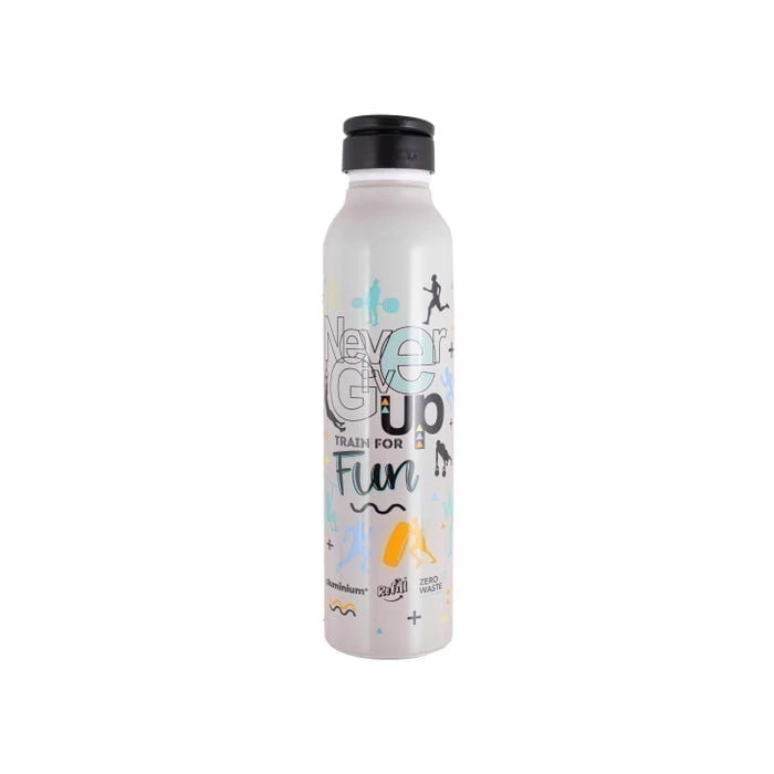 Botella Aluminio Blanco
