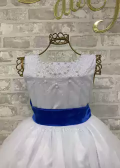 Imagem do Faixa Com Laço Grande Para Vestido De Daminha e Florista