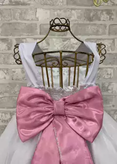 Faixa Com Laço Grande Para Vestido De Daminha e Florista - Filhas do Rei Distribuidora Roupa Infantil e Juvenil