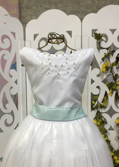 Faixa Com Laço Grande Para Vestido De Daminha e Florista