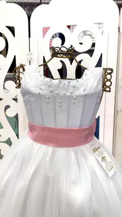 Faixa Com Laço Grande Para Vestido De Daminha e Florista na internet
