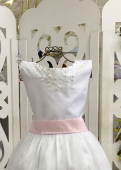 Imagem do Faixa Com Laço Grande Para Vestido De Daminha e Florista