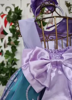 VESTIDO DE FESTA INFANTIL REALEZA SEREIA