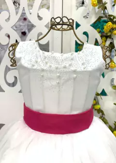Imagem do Faixa Com Laço Grande Para Vestido De Daminha e Florista
