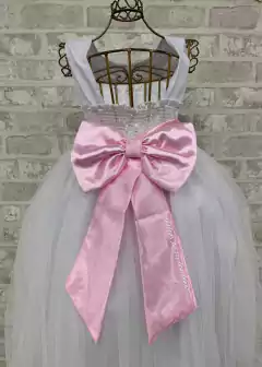 Faixa Com Laço Grande Para Vestido De Daminha e Florista - loja online