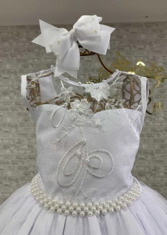 VESTIDO BRANCO DE FESTA LUXO JUVENIL LONGO na internet