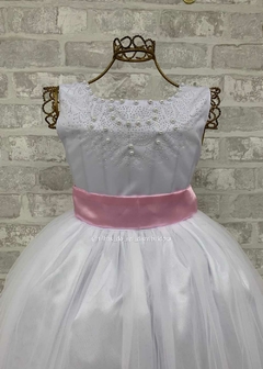 Faixa Com Laço Grande Para Vestido De Daminha e Florista na internet