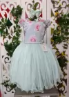 VESTIDO FESTA MANU VERDE ÁGUA ESTAMPA