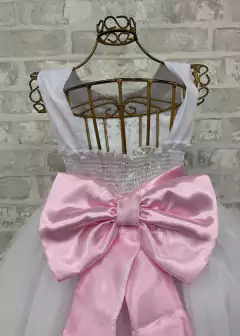 Faixa Com Laço Grande Para Vestido De Daminha e Florista - Filhas do Rei Distribuidora Roupa Infantil e Juvenil