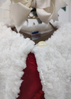 CASACO INFANTIL OFF WHITE EM PELO SHERPA - comprar online