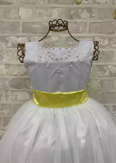 Faixa Com Laço Grande Para Vestido De Daminha e Florista
