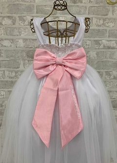 Faixa Com Laço Grande Para Vestido De Daminha e Florista - comprar online