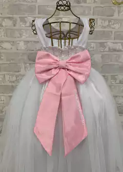Faixa Com Laço Grande Para Vestido De Daminha e Florista - comprar online