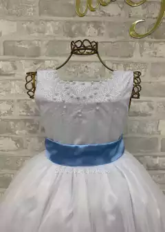 Faixa Com Laço Grande Para Vestido De Daminha e Florista - comprar online