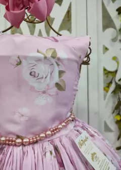 VESTIDO DE FESTA KIARA LILÁS COM SAIA PLISSADA na internet