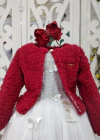 CASACO INFANTIL VERMELHO LOVE MARLAN