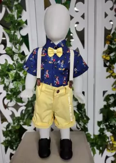 CONJUNTO INFANTIL TEMÁTICO MENINO MICKEY REALEZA