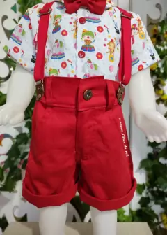CONJUNTO INFANTIL TEMÁTICO MENINO CIRCO - Filhas do Rei Distribuidora Roupa Infantil e Juvenil