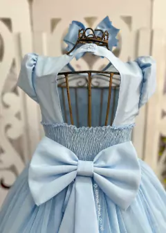 Vestido De Festa Lawani Longo Azul - loja online