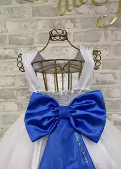 Faixa Com Laço Grande Para Vestido De Daminha e Florista