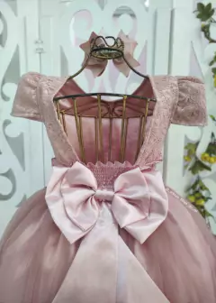 Vestido De Festa Rose Longo Sabrina - comprar online