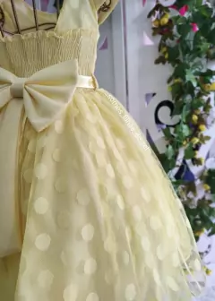 Imagem do VESTIDO FESTA E MODA EVANGELICA INFANTIL E JUVENIL ANDRESSA AMARELO