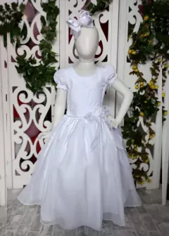 VESTIDO LONGO BRANCO HELLENA EM POÁ