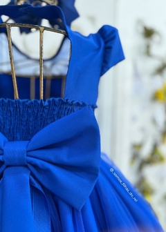 Imagem do VESTIDO DE FESTA LAWANI LONGO AZUL ROYAL