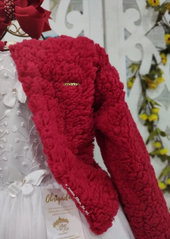 CASACO INFANTIL VERMELHO LOVE MARLAN - comprar online