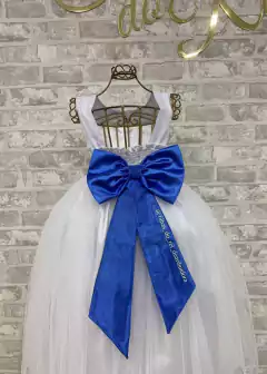 Faixa Com Laço Grande Para Vestido De Daminha e Florista - comprar online