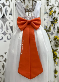 Faixa Com Laço Grande Para Vestido De Daminha e Florista