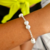 Kit de Pulseiras Bolas Prata na internet