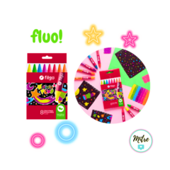 CRAYON FILGO FLUO X 8