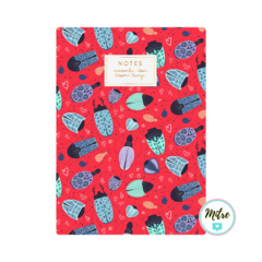 CUADERNO TALBOT 17X25 COSIDO RAYADO BUGS