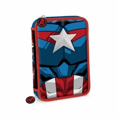 CARTUCHERA 2 PISOS MC AVENGERS SQUISHY