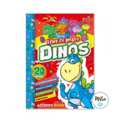 LIBRO ACTIVIDADES JUEGOS DINOS