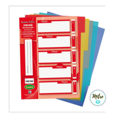 SEPARADOR A4 PLASTICO LAMA