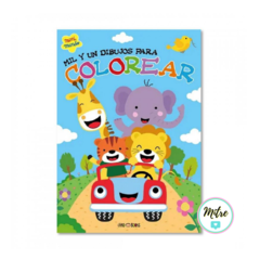 LIBRO P/PINTAR MIL Y UN DIBUJOS