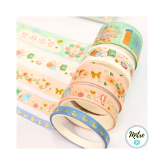 CINTA WASHI TAPE X 10 en internet