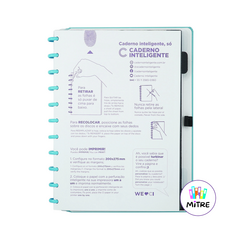 CUADERNO INTELIGENTE 21X28 ALL GREY en internet