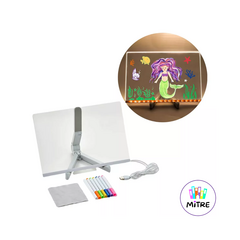 PIZARRA MAGICA LUZ LED 20X30 C/ACCES. en internet