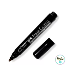 MARCADOR FABER FIBRON PERMANENTE NEGRO
