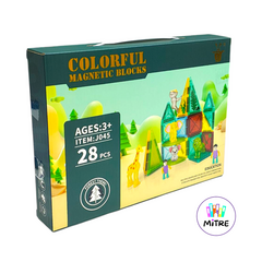 BLOQUES MAGNETICOS ANIMALES DEL BOSQUE IK014 - comprar online