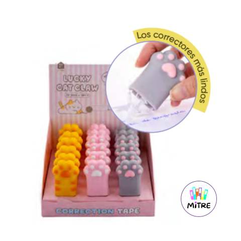 CINTA CORRECTORA 5M LUCKY CAT CLAW MP - comprar online