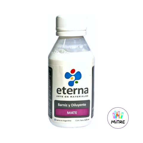 BARNIZ Y DILUYENTE MATE 125ML ETERNA