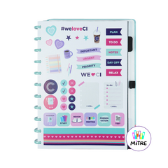 CUADERNO INTELIGENTE A5 AQUA GLAM - comprar online
