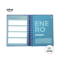 Imagen de AGENDA 15X21 TALBOT DIARIA LES BLOOMS 2026