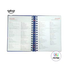 AGENDA 15X21 TALBOT DIARIA EVERY TURN 2026 - libreriamitre